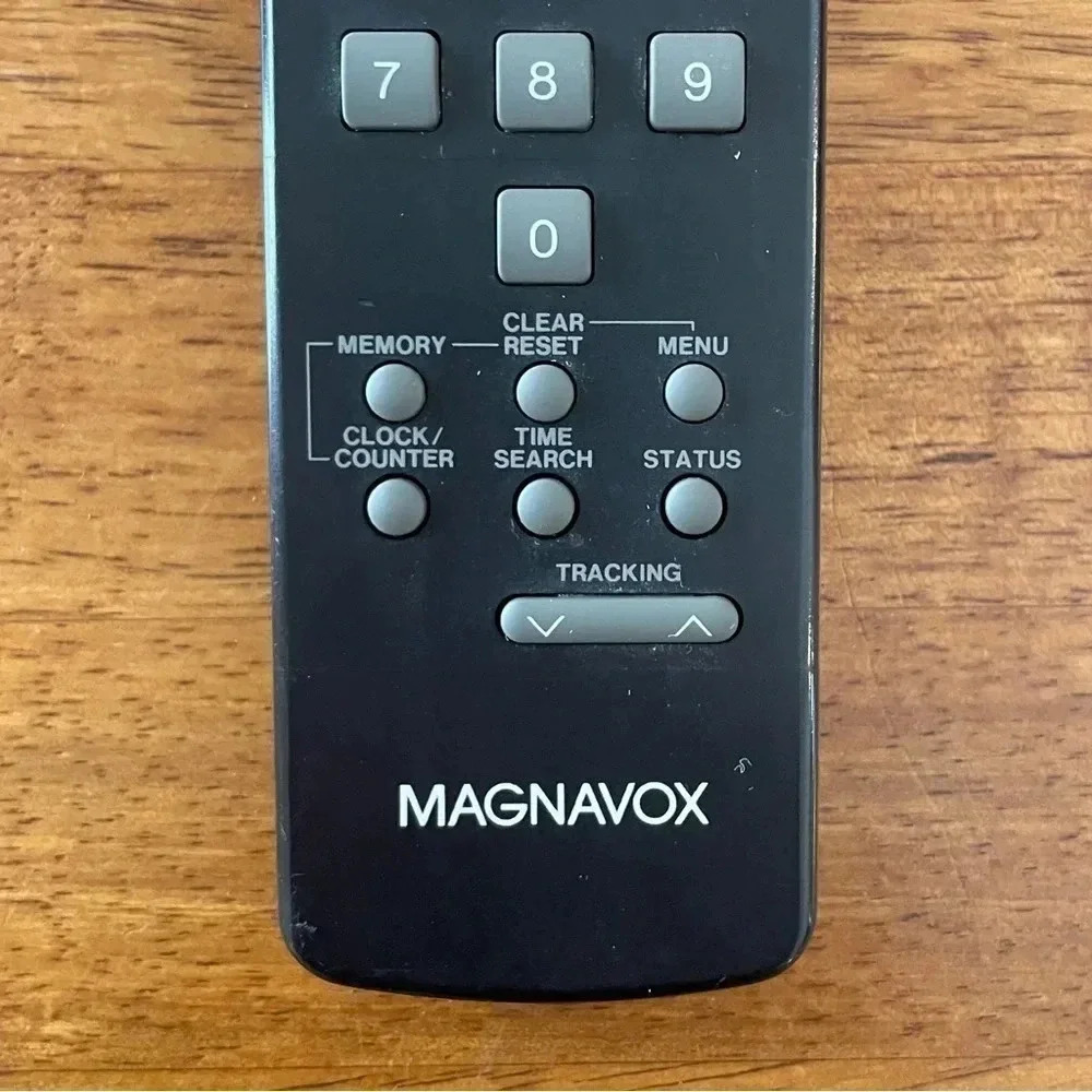 Magnavox VKFS0938 VCR Player‎ Remote Control OEM Original Black Replacement - Picture 3 of 7
